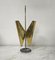 Mid-Hentury Umbrella Stand in Brass and Metal, Italy, 1950s 2