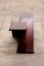 Mesa de centro asimétrica vintage de madera, años 70, Imagen 13
