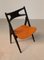 Sawbuck Chair in Original Leather by Hans J. Wegner for Carl Hansen & Søn, 1950s, Image 4