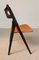 Sawbuck Chair in Original Leather by Hans J. Wegner for Carl Hansen & Søn, 1950s, Image 6