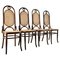 Sedie 207 di Michael Thonet per Thonet, anni '70, set di 4, Immagine 3