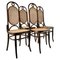 207 Chairs by Michael Thonet for Thonet, 1970s, Set of 4 1