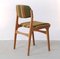 Danish Veneered Oak Dining Chairs, 1970s, Set of 6 5