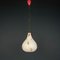 Mid-Century Opaline Murano Glass Pendant Lamp from Stilnovo, 1950s 1