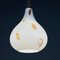 Mid-Century Opaline Murano Glass Pendant Lamp from Stilnovo, 1950s, Image 7