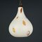 Mid-Century Opaline Murano Glass Pendant Lamp from Stilnovo, 1950s 2