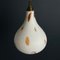 Mid-Century Opaline Murano Glass Pendant Lamp from Stilnovo, 1950s, Image 8