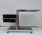 Italian Bar Trolley in Chromed Steel and Glass, 1970s, Image 5