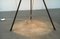 Mid-Century German Cocoon Tripod Floor Lamp by Friedel Wauer for Goldkant Leuchten, 1960s 20