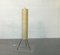 Lampada da terra Cocoon Mid-Century tripode di Friedel Wauer per Goldkant Leuchten, Germania, anni '60, Immagine 1