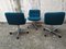 Chaises de Bureau Airborne Vintage, 1970s, Set de 3 4