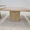 Tables Basses Vintage en Travertin, Italie, 1980s, Set de 3 12