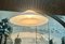 Large Italian Model Luna Arc Floor Lamp in Walnut and Steel from Natuzzi, 1990s, Image 9