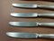 Small Silver Metal and Stainless Steel Knives from Paris Ravinet, Set of 12, Image 4