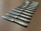 Small Silver Metal and Stainless Steel Knives from Paris Ravinet, Set of 12 8