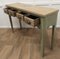 Golden Oak and Olive Green Serving Table, 1960s 8