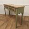 Golden Oak and Olive Green Serving Table, 1960s 5