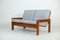 Danish Teak 2-Seater Sofa, 1970s 1