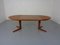 Extendable Teak Dining Table by Bernhard Pedersen & Son, Denmark, 1960s, Image 6