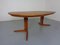 Extendable Teak Dining Table by Bernhard Pedersen & Son, Denmark, 1960s 2