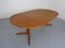 Extendable Teak Dining Table by Bernhard Pedersen & Son, Denmark, 1960s 3