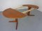 Extendable Teak Dining Table by Bernhard Pedersen & Son, Denmark, 1960s, Image 16