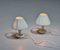 Mid-Century Modern Italian Blue Bedside Lamps, 1950s, Set of 2 8