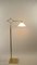 Brass Extendable Floor Lamp with Adjustable Shade, Germany, 1940s, Image 4