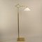 Brass Extendable Floor Lamp with Adjustable Shade, Germany, 1940s 1