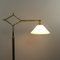 Lampadaire Extensible en Laiton avec Abat-Jour Ajustable, Allemagne, 1940s 10