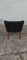 Vintage Scandinavian Chair Compass in Black Skai Feet 9