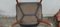 Vintage Scandinavian Chair Compass in Black Skai Feet 12