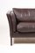 Vintage Danish Three-Seater Leather Sofa, 1980s, Image 2