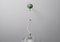 Lámpara colgante italiana de cristal de Murano y latón, años 60, Imagen 13