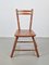 Vintage Bobbin Chair Oak Wood 40s Side Chair Authentic, 1940s 8