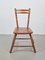 Vintage Bobbin Chair Stuhl aus Eichenholz, 1940er 8