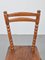 Vintage Bobbin Chair Stuhl aus Eichenholz, 1940er 6