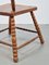 Vintage Bobbin Chair Oak Wood 40s Side Chair Authentic, 1940s, Image 2