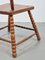 Vintage Bobbin Chair Stuhl aus Eichenholz, 1940er 2