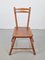 Vintage Bobbin Chair Oak Wood 40s Side Chair Authentic, 1940s, Image 9