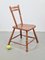 Vintage Bobbin Chair Stuhl aus Eichenholz, 1940er 5