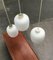 Mid-Century German Balloon Glass Pendant Lamps, 1960s, Set of 3 20