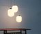 Lampes à Suspension Mid-Century Ballon en Verre, Allemagne, 1960s, Set de 3 2