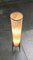 Lámpara de pie Rocket con trípode Mid-Century de teca, años 60, Imagen 13