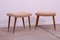 Tabourets Scandinaves par Blasting and Sedláček, Tchécoslovaquie, 1960s, Set de 2 6