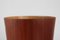 Conical Wastepaper Basket in Teak Veneer by Martin Åberg for Servex, Sweden, 1960s 5