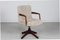 Chaise Pivotante Vintage avec Cuir de Hans J. Wegner, 1940s 2
