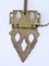 Art Nouveau Hammered Brass Sconce or Wall Lamp, Germany, 1900s, Image 19