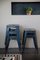 French Model 45 Army Barrack Stools by Xavier Pauchard for Tolix, Set of 2 3