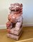 Estatua grande de perro Foo de mármol chino, Imagen 2